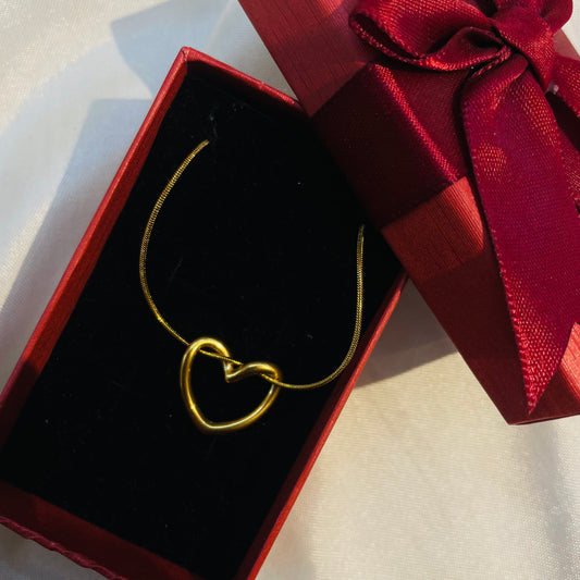 Twined Heart Necklace