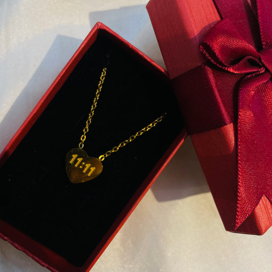 11.11 Heart Necklace