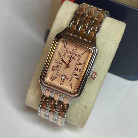 Vintage Fossil Watch (Dual Tone)