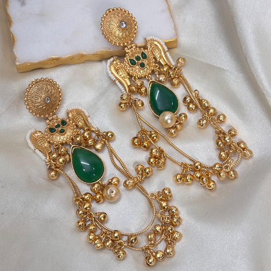 Meher Kashmiri Jhumka (Pink)