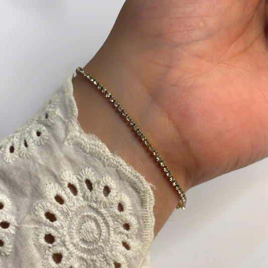 Sleek Tennis Bracelet