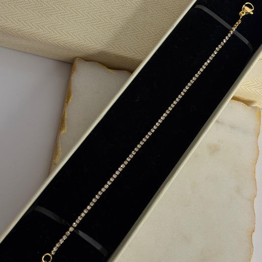 Sleek Tennis Bracelet
