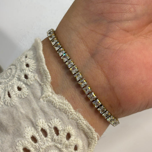 Quad Tennis Adjustable Bracelet