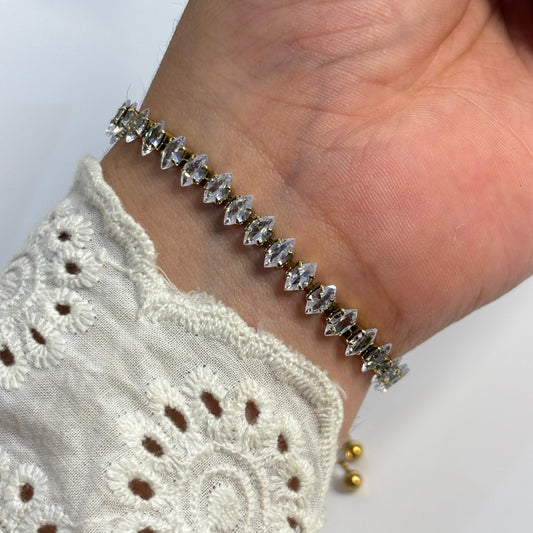 Brace Adjustable Tennis Bracelet