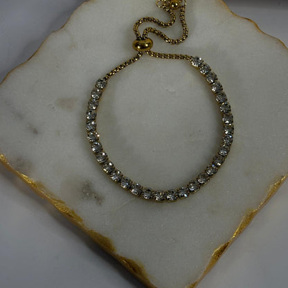 Aurora Tennis Adjustable Bracelet