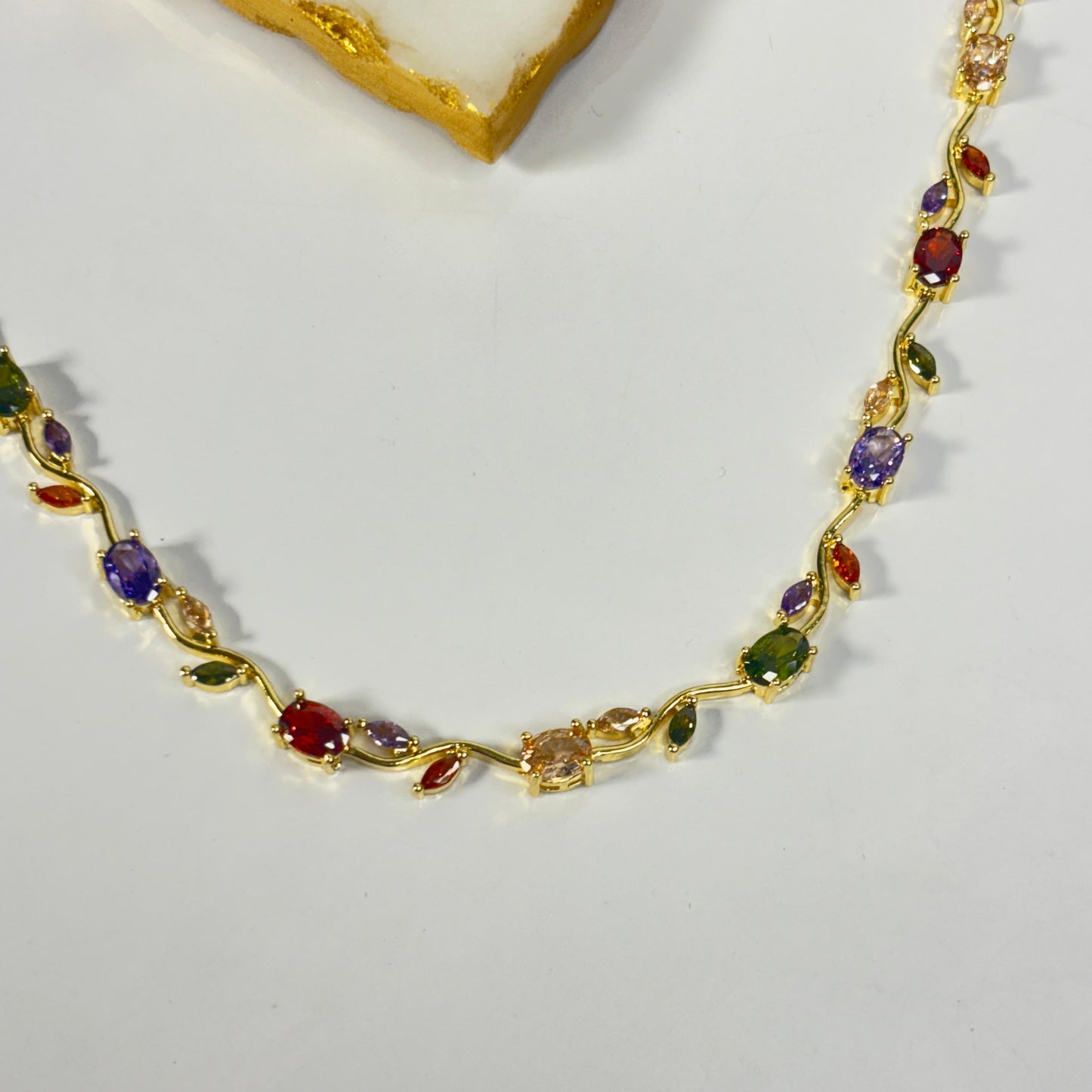 Multi Color Cinderella Necklace