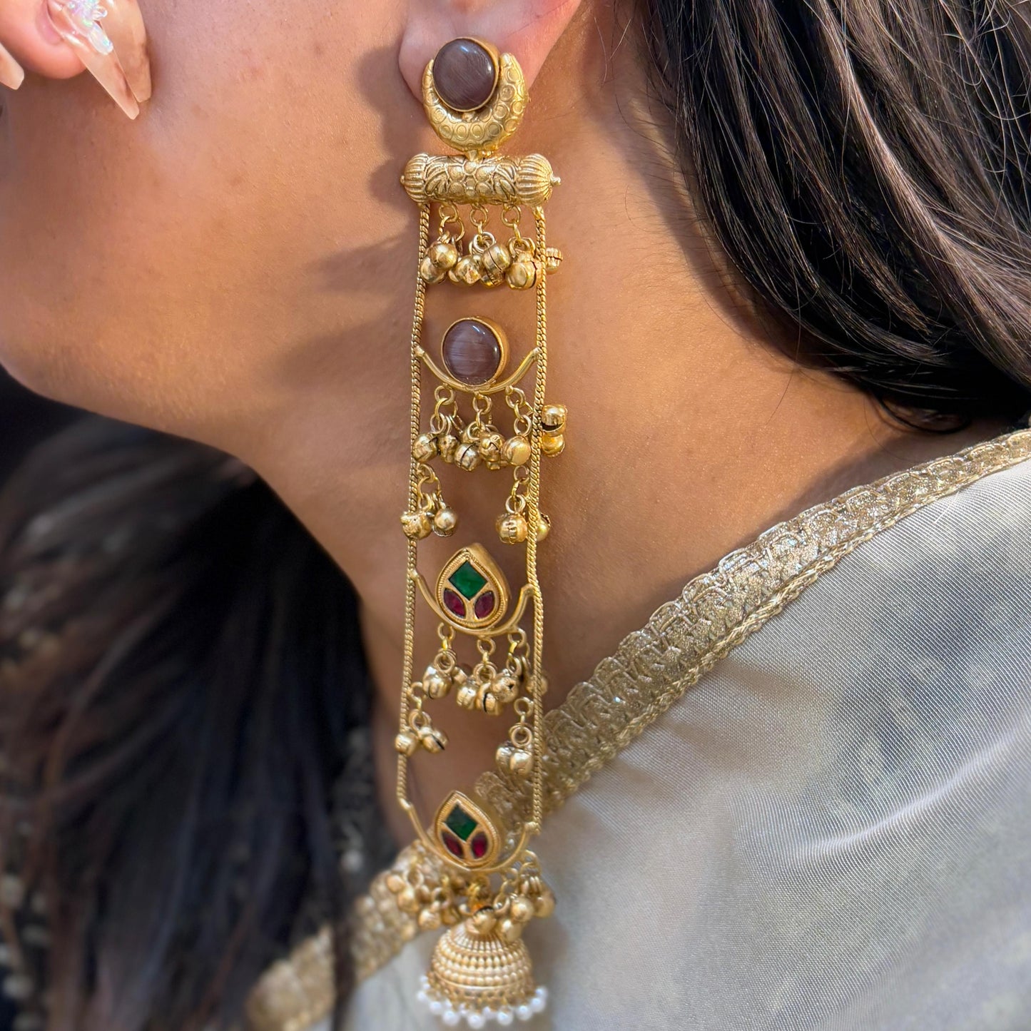 Jhumar Kashmiri Earrings