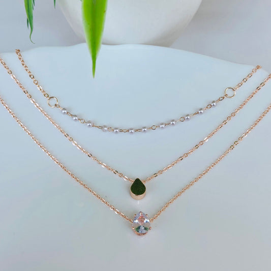 Drop Layered Necklace (B2G3)