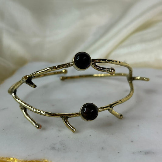 Branched Adjustable Bracelet (Black)
