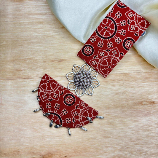 Ajrak Luxe Boho Clip