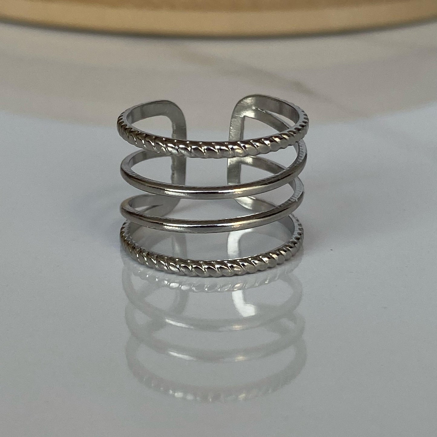 Frosted Fern Ring