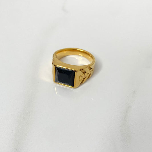 Rave Black Ring