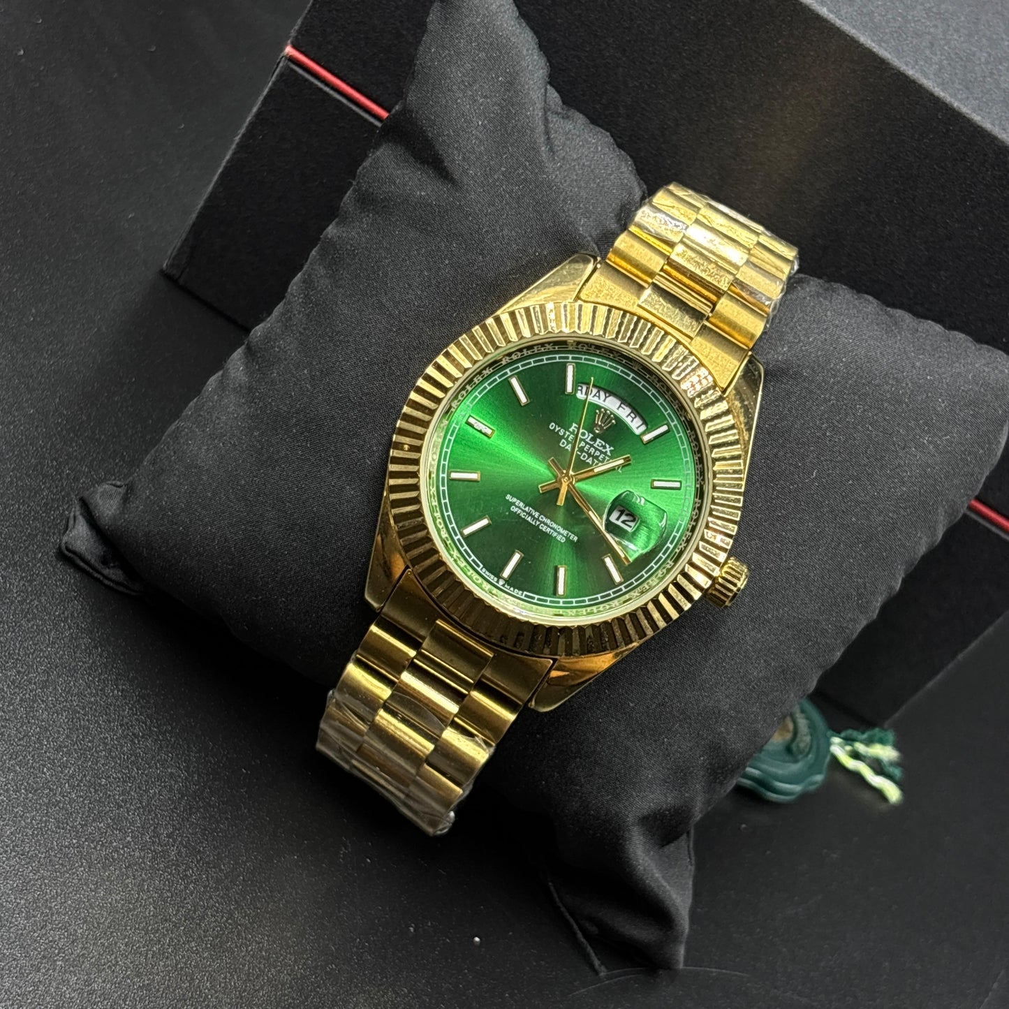 Rolex Gold Analog Watch