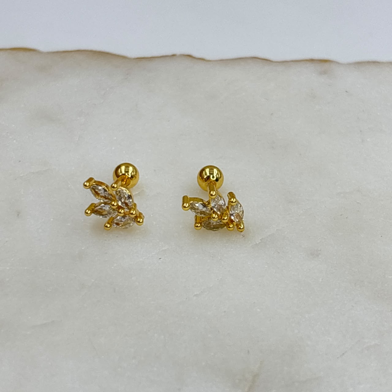 Petal Flatback Earrings