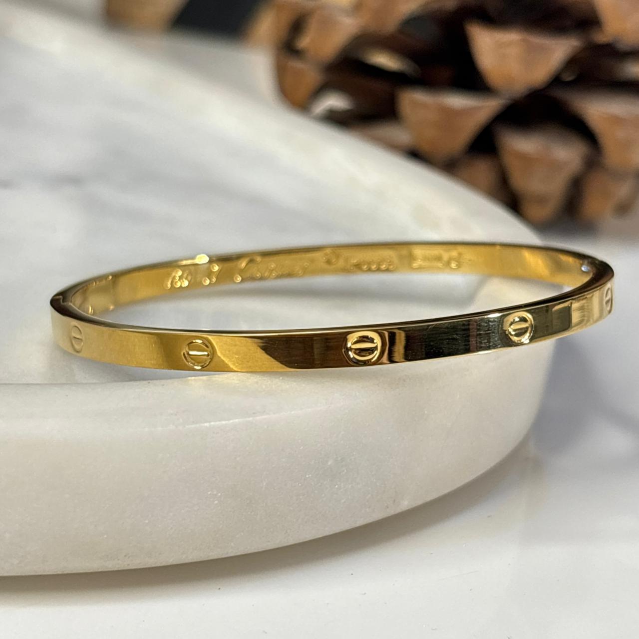 Sleek Cartier Inspired Bracelet