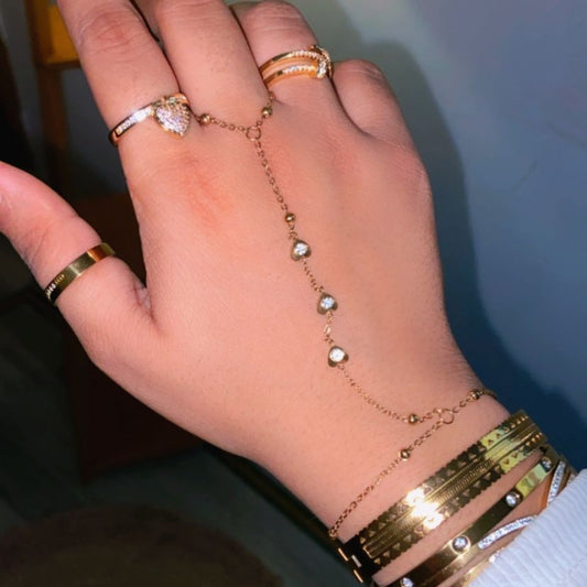 Heartie Hand Chain