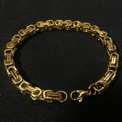 Barbosa 18K Gold Plated Chain Bracelet