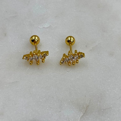 Celestial Flatback Earrings
