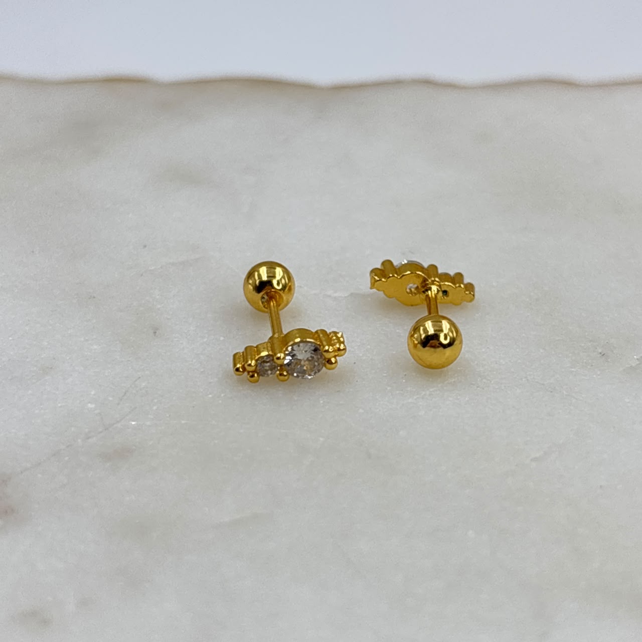 Ivy Flatback Earrings