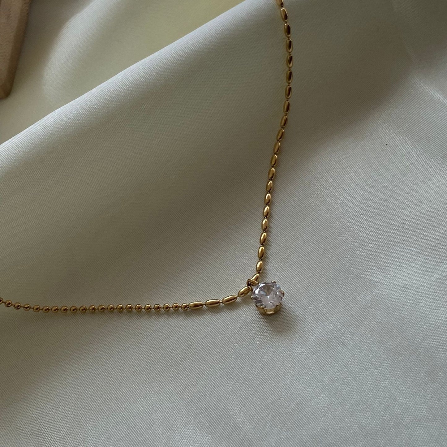 Ariana Solitaire Necklace