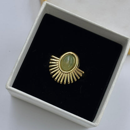 Olive Ray Ring