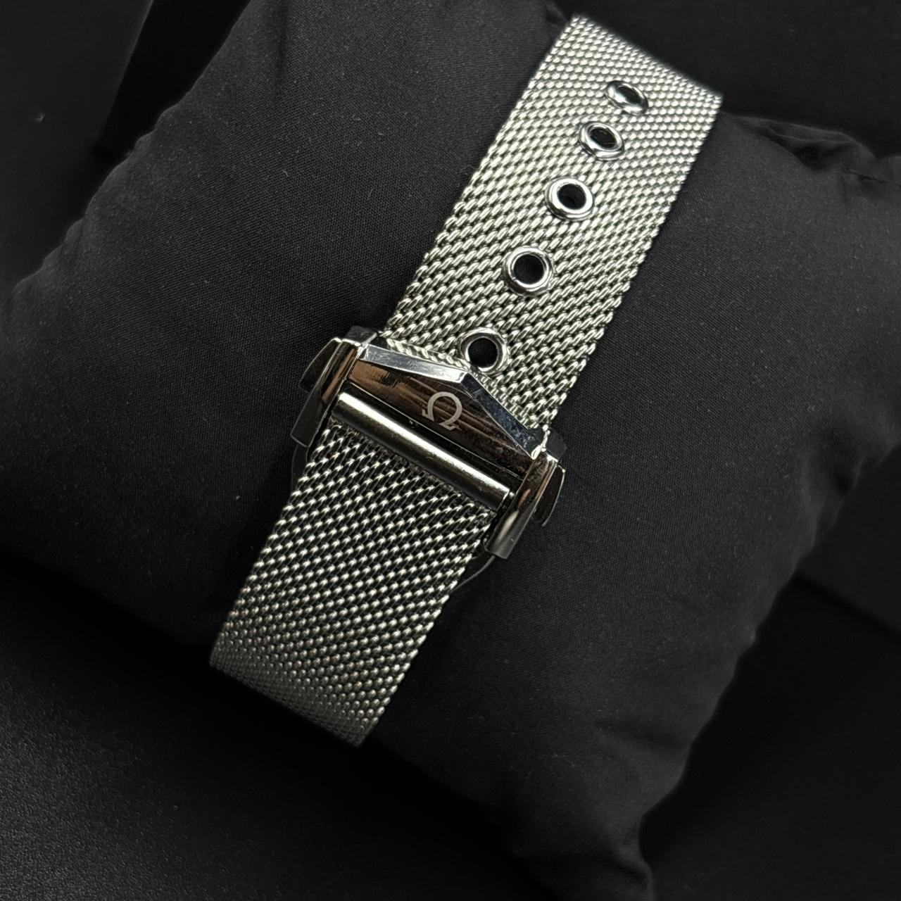 Omega Green Gold Silver Analog Watch