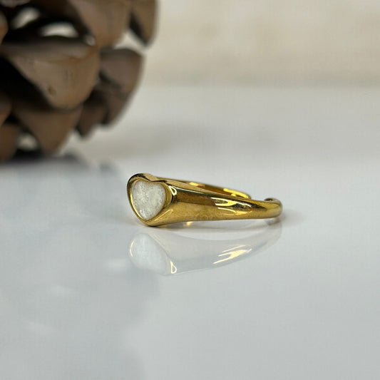 Heartstone Ring