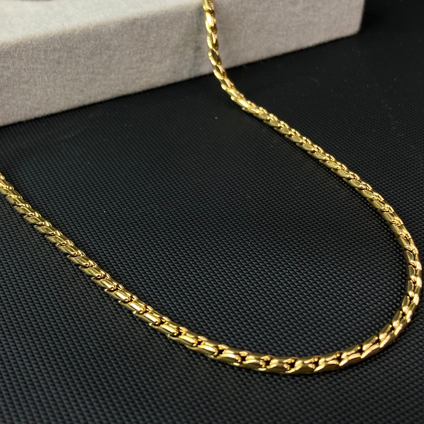 Dominus Gold-Plated Men's Chain 5mm