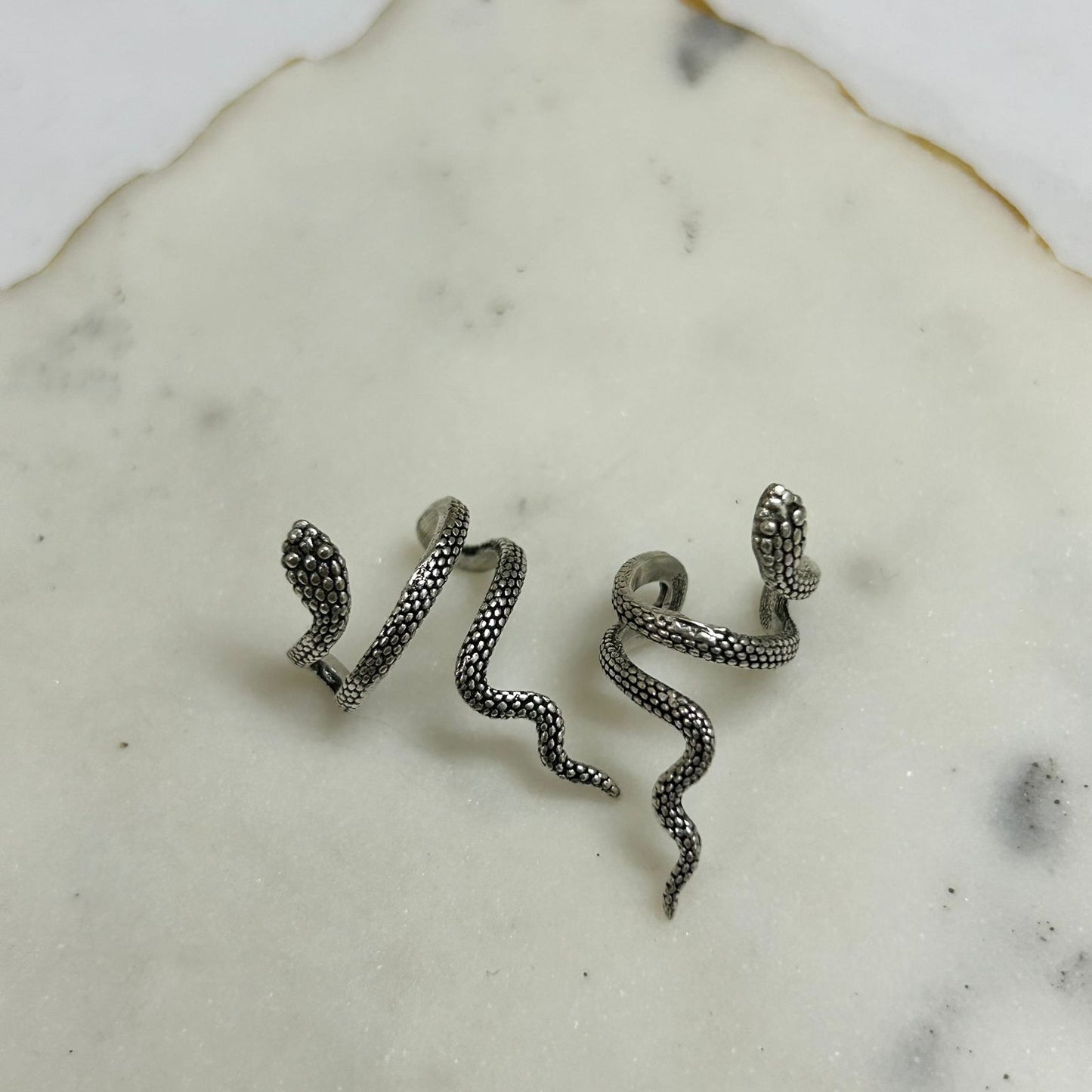 Serpent Earcuff (Silver )