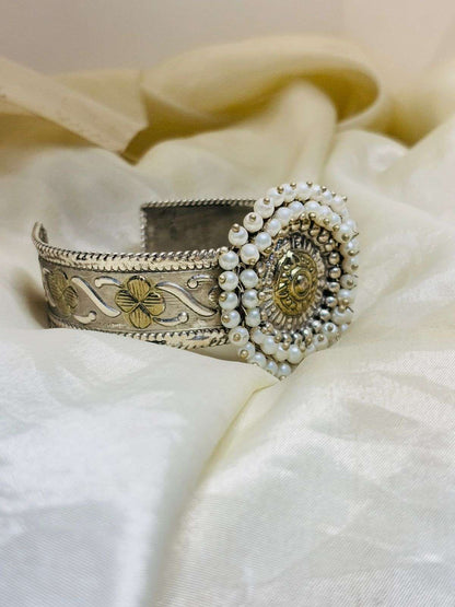 Mehek Dual Tone Fusion Adjustable Kada