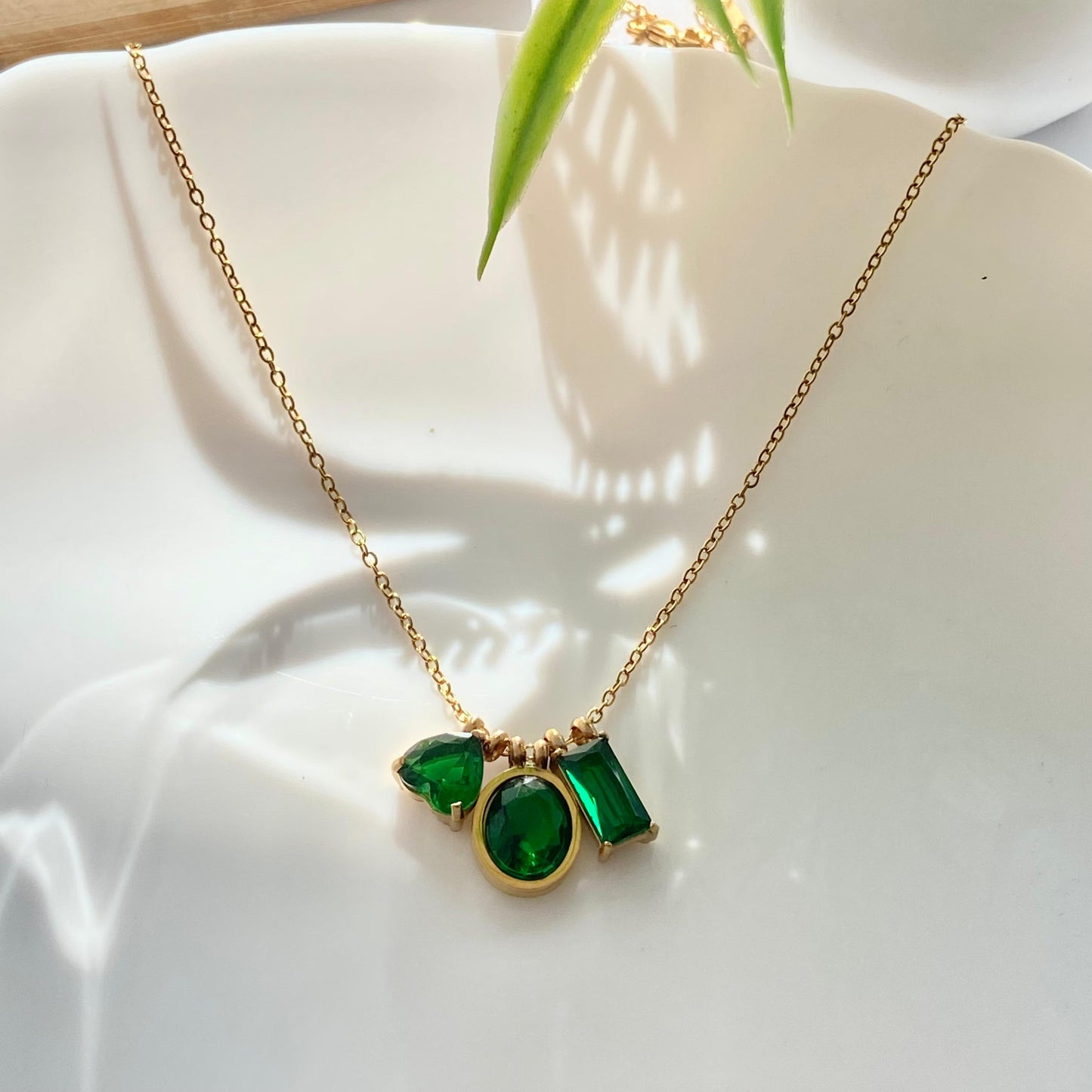 Princess Emerald Necklace