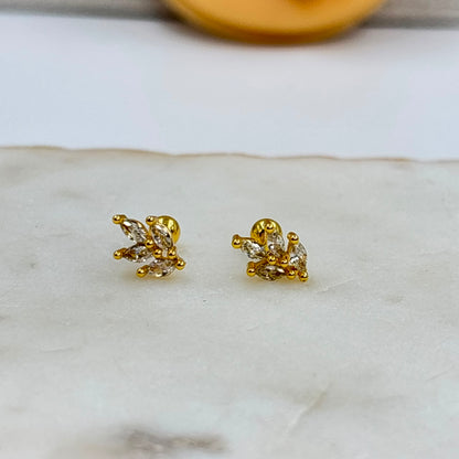 Petal Flatback Earrings
