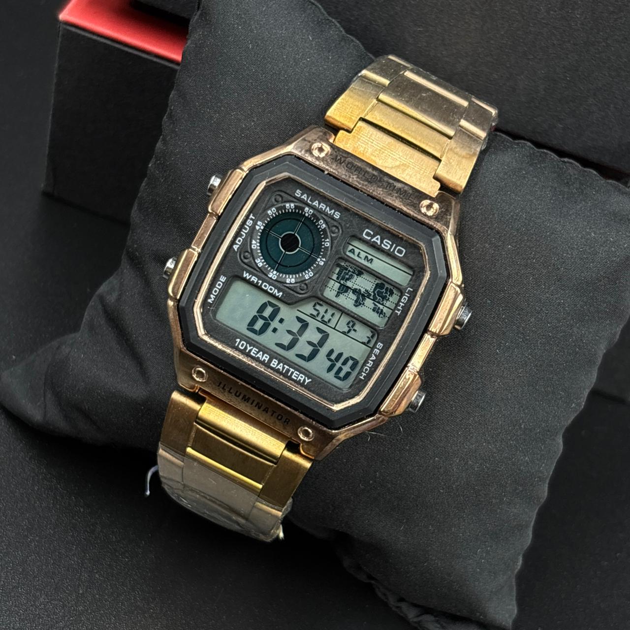 Casio Digital Rosegold Watch
