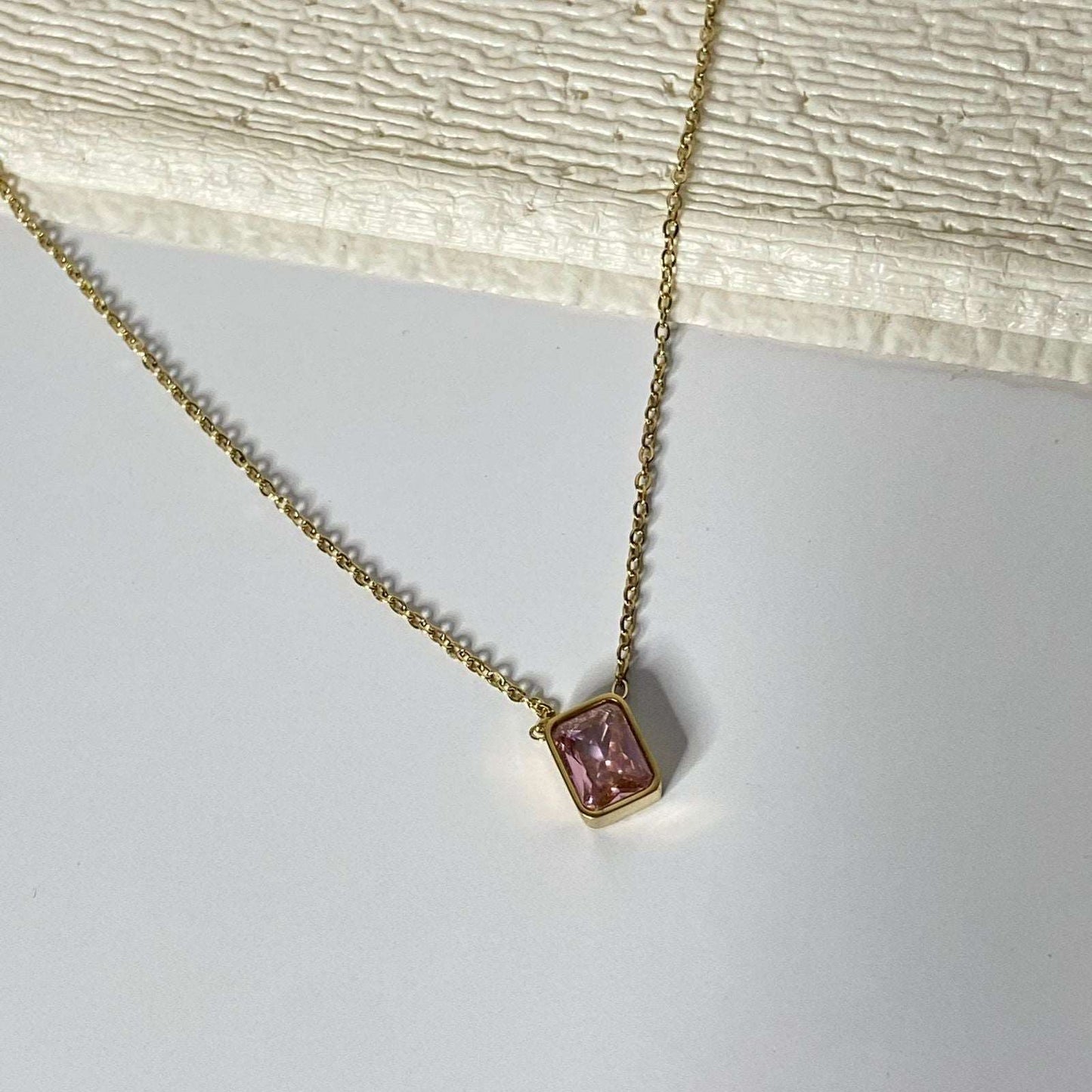 Sienna Pink Necklace