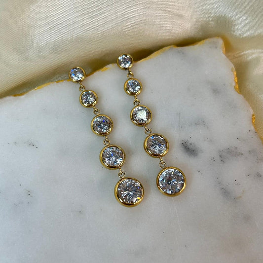 Shiny 18K Luxe Earrings