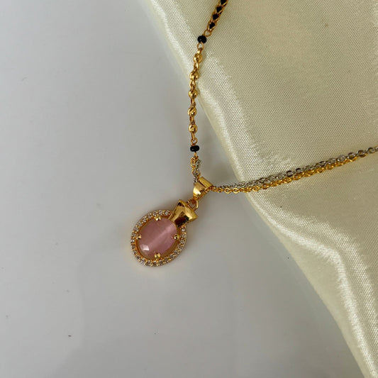 Blush Wine Mangalsutra