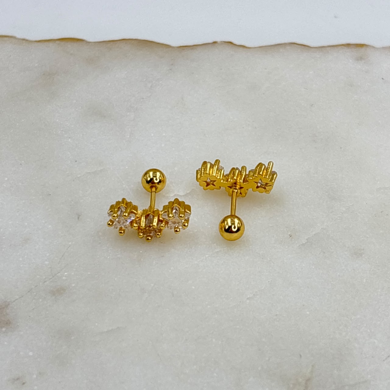 Twinkle Flatback Earrings