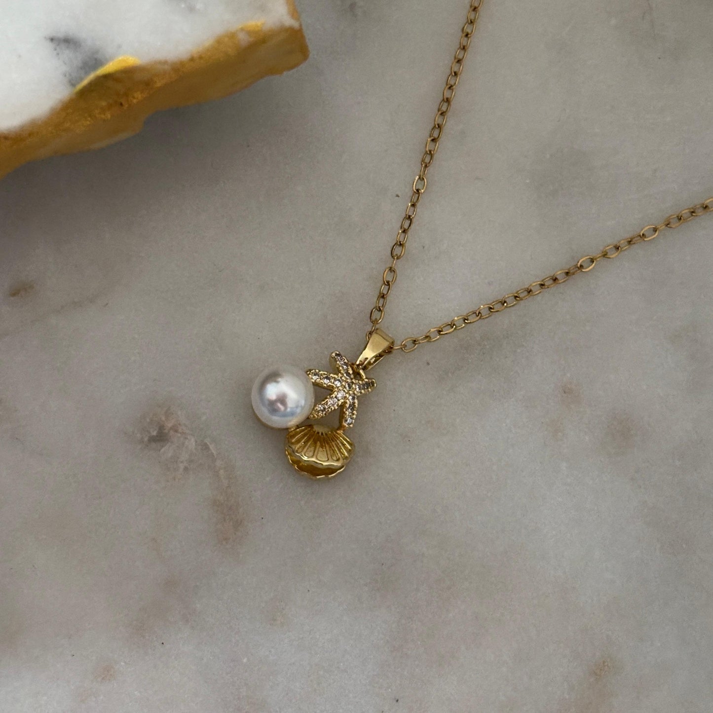 Ocean Pearl Necklace