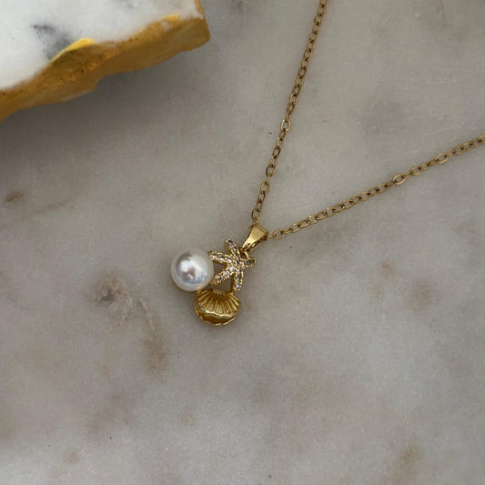 Ocean Pearl Necklace