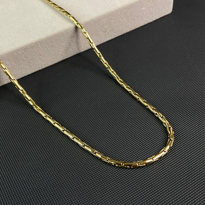Skale Gold-Plated Men's Chain 4mm