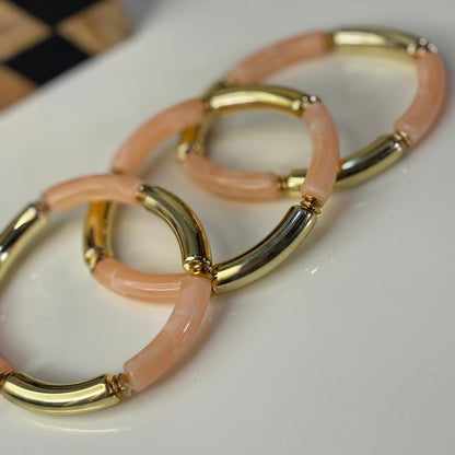 Lush Bamboo Stretchable Bracelets (Stack of 3)