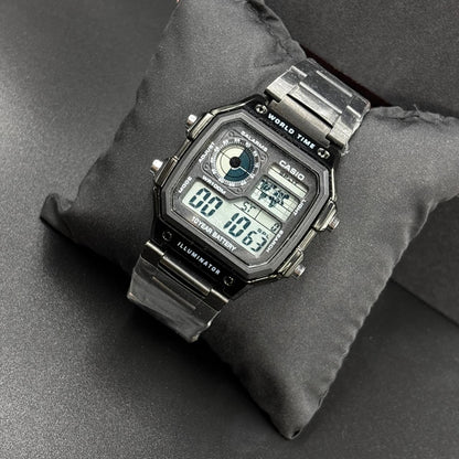 Casio Digital Black Watch