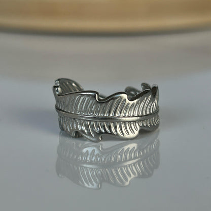 Oak Leaf Silver Ring