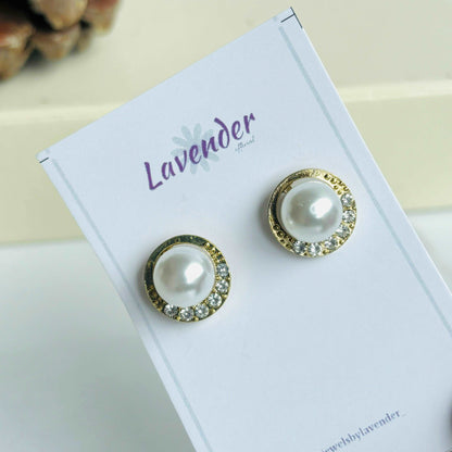 Pearl Studded Luxe Earrings