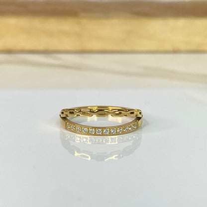 Link Bling 18K Ring