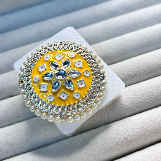 Meher Yellow Ring
