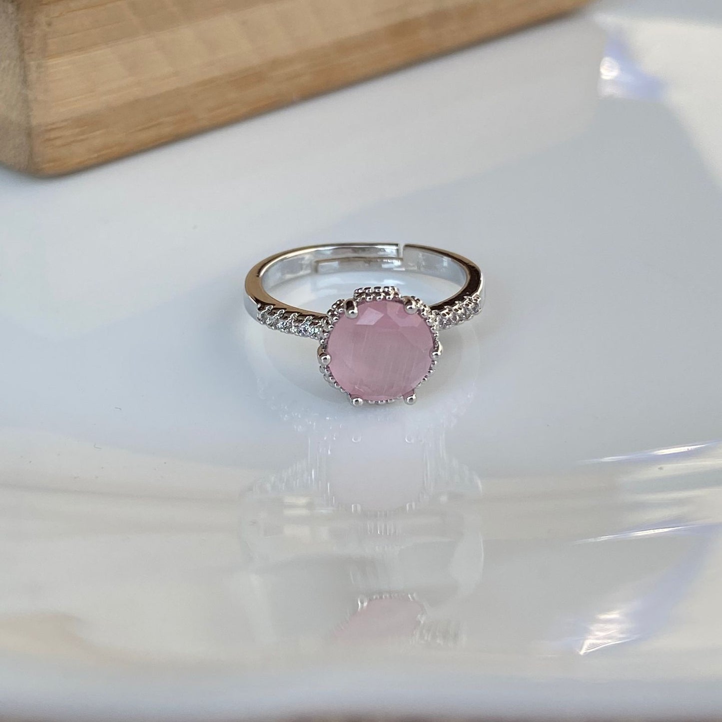 Pink Classic Ring