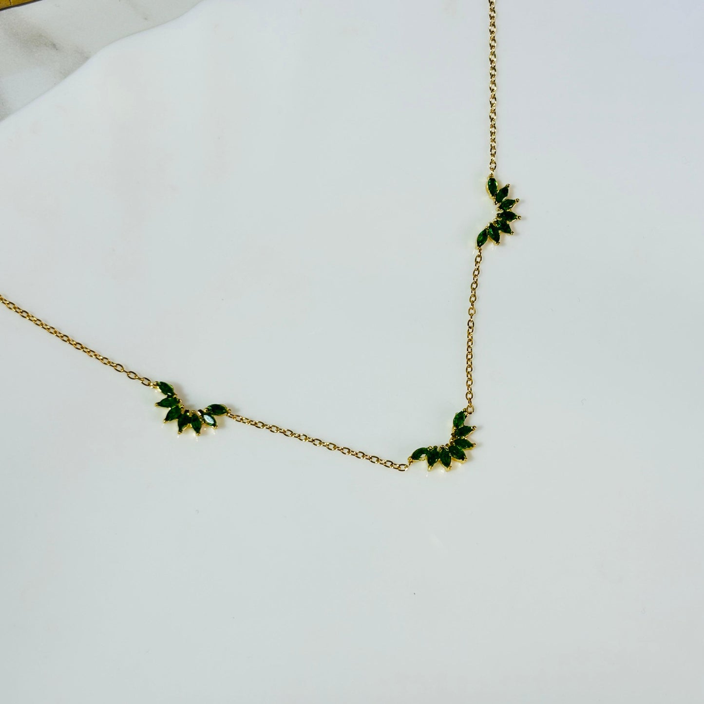 Emerald Wynk Necklace