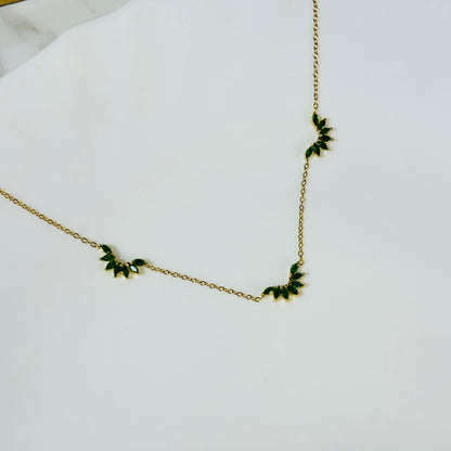 Emerald Wynk Necklace