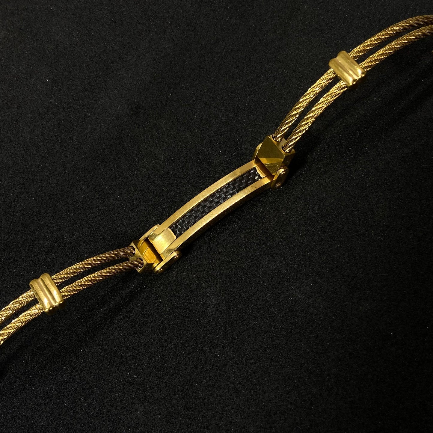 Matrix 18K Gold Plated Premium Bracelet